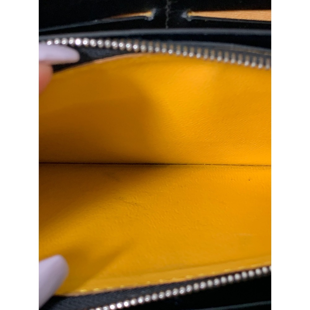 Goyard Matignon GM Zip Around Wallet Black Goyardine Canvas with COA #884 - Picture 4 of 11